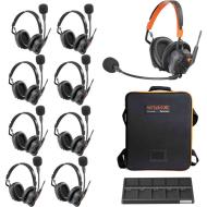 intercom Saramonic WiTalk9X-9D Bản 2 tai cho 9 người ( gồm 1 Master + 8 Remote)