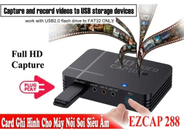 Capture ezcap288 HD AV Capture ( Ghi hình cho máy nội soi siêu âm )