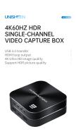 Box Capture livestream Unisheen UC2600H HDMI 4K60
