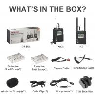 Micro không dây cho máy ảnh/máy quay LWM-338C Single