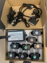 Tally báo hiệu xanh đỏ ZCTX set 8 đèn nhỏ gọn