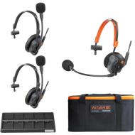 intercom Saramonic WiTalk9X-3S , bản 1 bên tai dùng cho 3 người ( 1 Master + 2Remote)